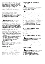 Предварительный просмотр 210 страницы Dolmar PM-4602 S Original Instruction Manual