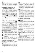 Предварительный просмотр 36 страницы Dolmar PM-4810 Original Instruction Manual
