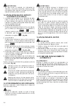 Предварительный просмотр 72 страницы Dolmar PM-4810 Original Instruction Manual