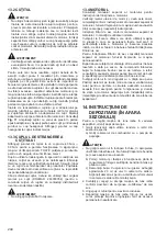 Предварительный просмотр 244 страницы Dolmar PM-4810 Original Instruction Manual