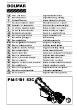 Предварительный просмотр 1 страницы Dolmar PM-5101 S3R Original Instruction Manual