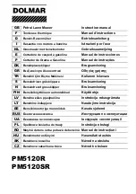 Предварительный просмотр 1 страницы Dolmar PM5120R Instruction Manual