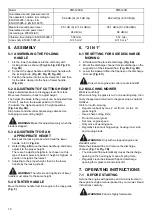 Предварительный просмотр 10 страницы Dolmar PM5120R Instruction Manual