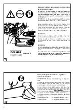 Preview for 62 page of Dolmar PS-34 Owner'S And Safety Manual