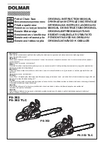 Dolmar PS-352 Original Instruction Manual preview