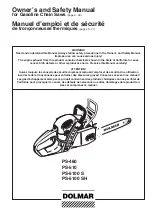 Dolmar PS-460 Owner'S And Safety Manual предпросмотр