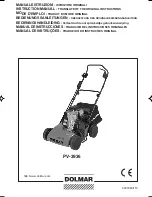 Preview for 1 page of Dolmar PV-3936 Instruction Manual