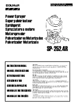 Предварительный просмотр 1 страницы Dolmar SP-252.4R Instruction Manual