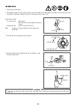 Предварительный просмотр 15 страницы Dolmar SP-252.4R Instruction Manual