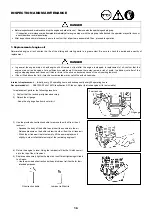 Предварительный просмотр 16 страницы Dolmar SP-252.4R Instruction Manual