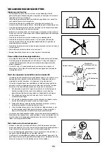 Preview for 75 page of Dolmar SP-252.4R Instruction Manual