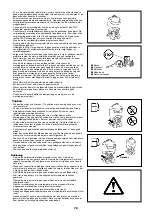 Preview for 76 page of Dolmar SP-252.4R Instruction Manual