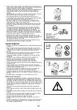 Предварительный просмотр 94 страницы Dolmar SP-252.4R Instruction Manual