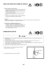 Preview for 102 page of Dolmar SP-252.4R Instruction Manual