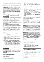 Preview for 61 page of Dolmar TM-92.14 H Operator'S Manual