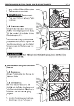 Предварительный просмотр 17 страницы Dolmar TM-98.14 H2D Operator'S Manual