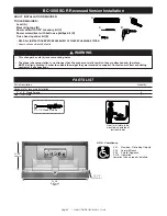 Preview for 2 page of Dolphin BC100SSC Installation Instructions Manual