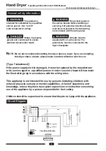 Предварительный просмотр 3 страницы Dolphin BC2009 Operating Instructions And Parts Manual