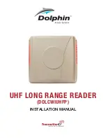 Dolphin DOLCWIUHFP Installation Manual предпросмотр