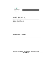 Preview for 1 page of Dolphin DXS410 Quick Start Manual