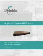 Предварительный просмотр 1 страницы Dolphin IXS600 User Manual