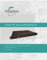 Preview for 1 page of Dolphin MXS924 User Manual