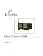 Preview for 1 page of Dolphin PXH812 User Manual