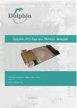 Preview for 1 page of Dolphin PXH822 Manual