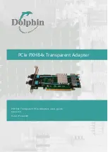 Предварительный просмотр 1 страницы Dolphin PXH84 Series User Manual