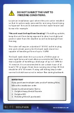 Preview for 6 page of Dolphin THE DOLPHIN User Manual