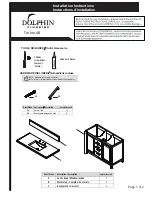 Dolphin Torino 48 Installation Instructions preview