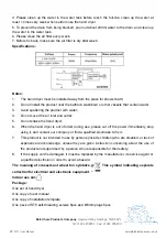 Preview for 4 page of Dolphin Velocity BC 2011 User Manual