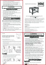 Preview for 1 page of DOM FAMILY 436 Instruction Manual