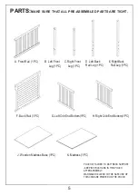 Предварительный просмотр 5 страницы DOM FAMILY Dream On Me 4 IN 1 MINI CRIB 637 Instructions Manual