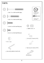 Предварительный просмотр 6 страницы DOM FAMILY Dream On Me 4 IN 1 MINI CRIB 637 Instructions Manual