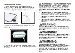 Предварительный просмотр 6 страницы DOM Bedside Co-sleeper Manual