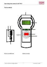 DOM ELS-P-PG1 Operating Instructions Manual preview