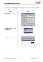 Preview for 13 page of DOM ELS-P-PG1 Operating Instructions Manual