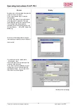 Preview for 17 page of DOM ELS-P-PG1 Operating Instructions Manual