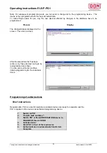 Preview for 20 page of DOM ELS-P-PG1 Operating Instructions Manual