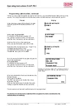 Preview for 21 page of DOM ELS-P-PG1 Operating Instructions Manual