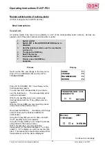 Preview for 23 page of DOM ELS-P-PG1 Operating Instructions Manual