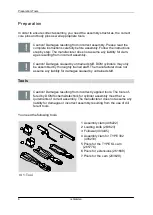 Предварительный просмотр 8 страницы DOM ix Gamma Assembly Instructions Manual