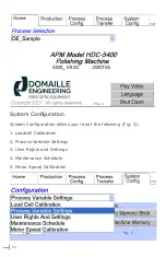 Preview for 13 page of DOMAILLE ENGINEERING APM-HDC-5400 Series User Manual