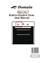 Preview for 1 page of Domain DEO-316 User Manual