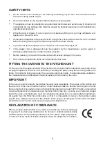 Preview for 5 page of Domain DEO-316 User Manual