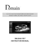 Domain DM-DV6217BT Instruction Manual preview