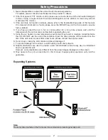 Предварительный просмотр 3 страницы Domain DM-DV6217BT Instruction Manual