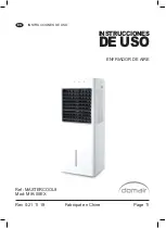 Предварительный просмотр 11 страницы Domair MASTERCOOL9 User Manual