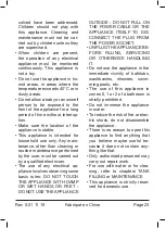 Preview for 23 page of Domair MASTERCOOL9 User Manual